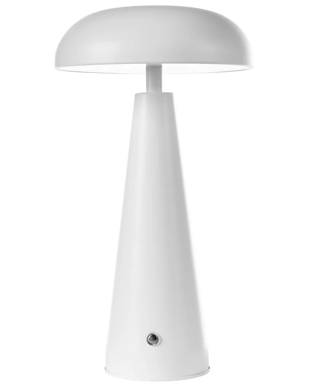 Bezprzewodowa lampa stołowa LED BOCONO Ze ściemniaczem Metal Biały