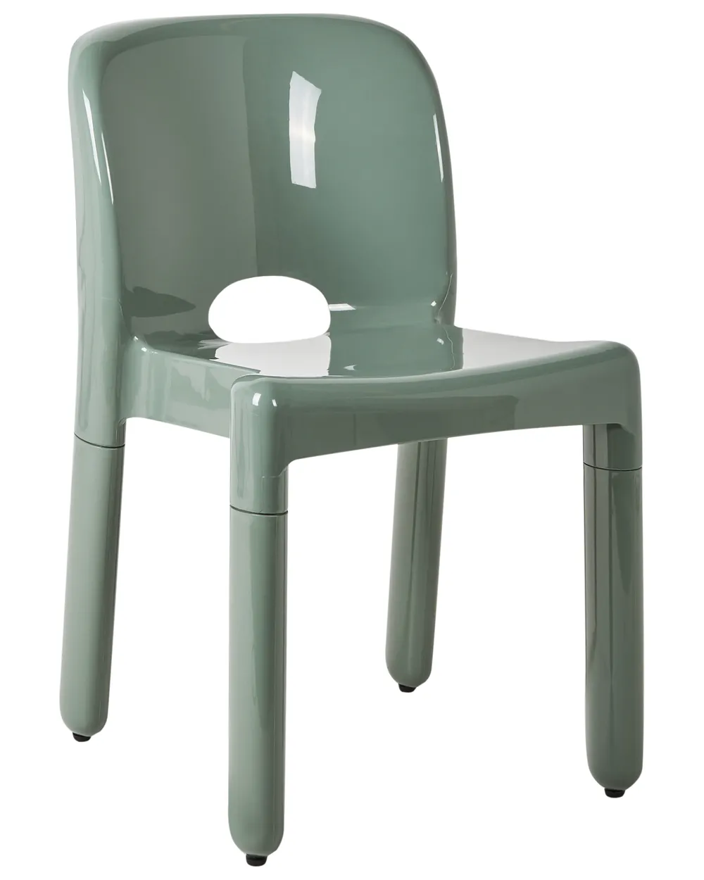 Set of 4 Garden Chairs BETIM Green_1051508