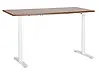 Electric Adjustable Standing Desk DESTINAS 160 cm x 72 cm Brown/ White