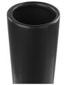 Dolomite Ceramic Flower Vase 32 cm Black PEANIA_846019