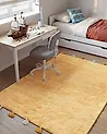 Kids Rug KODINHI  Yellow 140 x 200 cm Cotton
