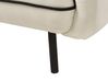 Canapé 3 places en tissu avec ottoman beige clair TONSBERG_927336