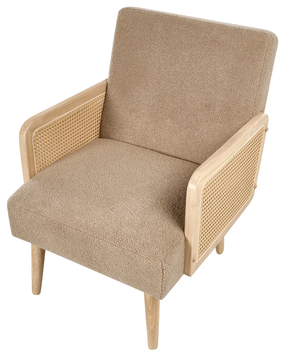 Armchair HOJBY Boucle Sand Beige_997579