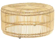 Coffee Table LIMNI Rattan Light Brown_793815