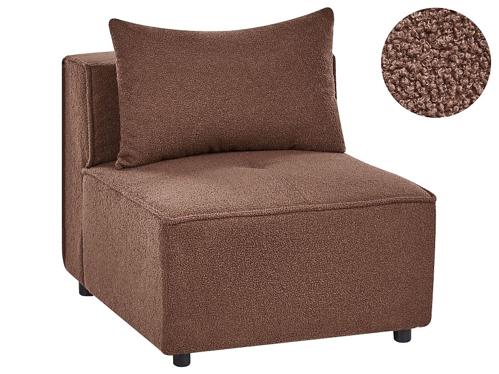 1-Seat Section AXEBO Boucle Brown