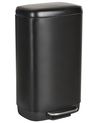Poubelle 30 L ECOCOLLECT Métal Noir