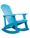 Chaise de jardin à bascule bleu ADIRONDACK_872983