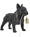 Table Lamp Dog BAXTER Black