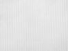Komplet pościeli bawełnianej satynowej w paski 155 x 220 cm biały AVONDALE_815196