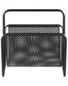 Iron Magazine Rack Black BELA_817926