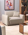 Armchair JUBEK Fabric Beige