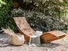 Acacia Wood Garden Sun Lounger BRESCIA II_934454