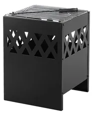 Grill Fire Pit SHIGA Metal Black_716378