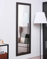 Wall Mirror AJACCIO 50 cm 130 cm Silver_749504