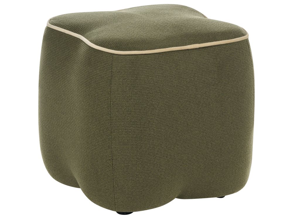 Pouf JUNO Tissu Vert