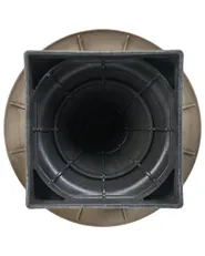 Vaso per piante MELOS 47 cm Tortora_1087653