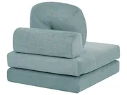Single Sofa Bed OLDEN Fabric Light Blue_980933