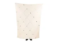 Blanket GAIDAR Cotton 130 x 170 cm Beige_1183960