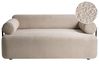 Sofa 2 Seater ELVA Boucle Beige