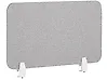 Desk Screen WALLY 80 x 40 cm Light Grey
