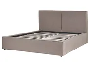 Ottoman Bed MOISSAC Fabric Taupe 160 x 200 cm (EU King Size)_873922
