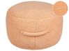 Pouf Orange 50 x 50 x 30 cm ADLANA_935536