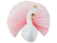 Kids Wall Decor Swan ODETTA 32 cm Cotton White_848335