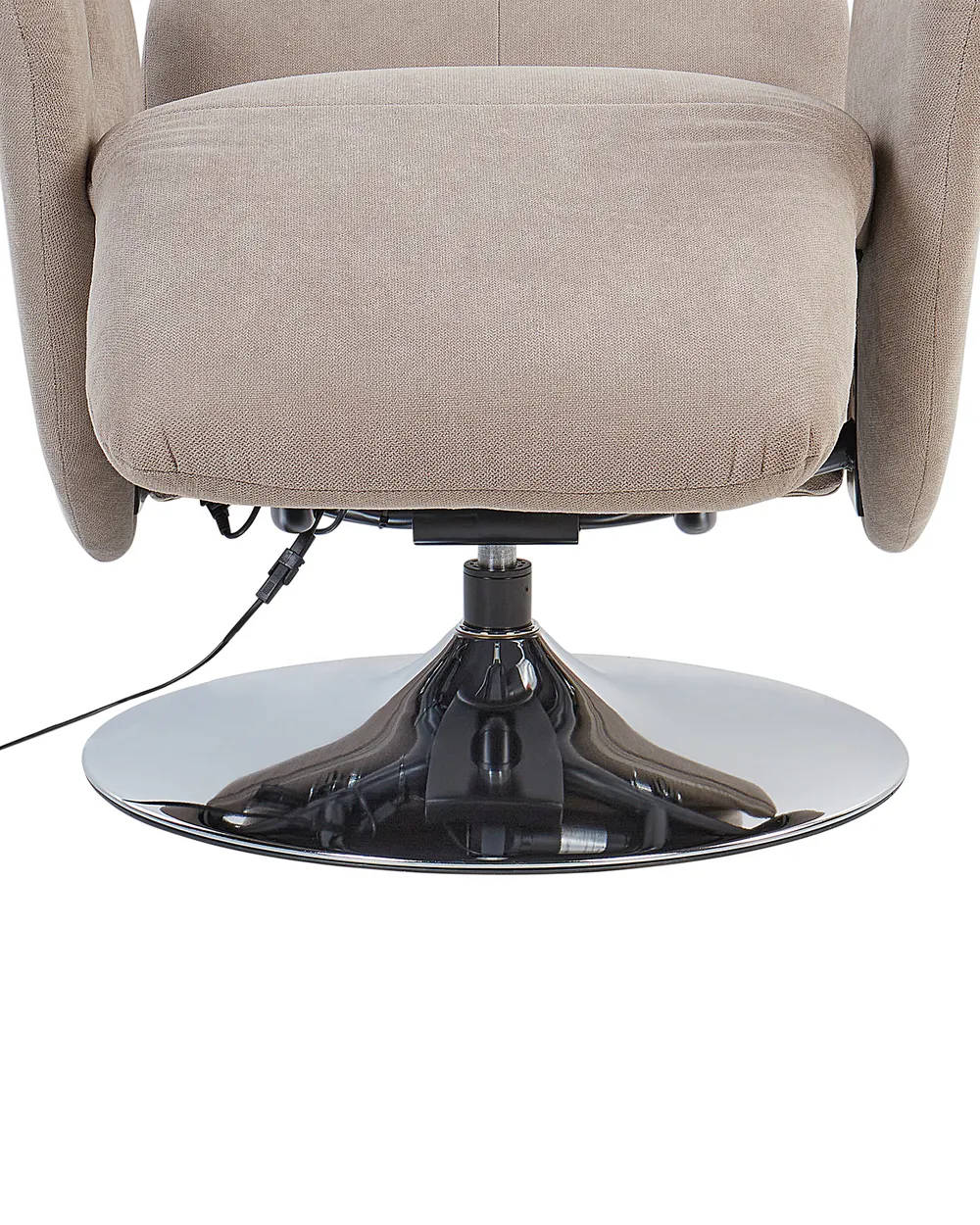 Recliner Chair PRIME with Footrest Fabric Taupe_927485