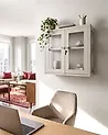 Szafka wisząca HARLYN 60 cm Metal Beżowy