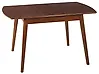 Extending Dining Table TOMS Dark Brown 100/130 cm 80 cm