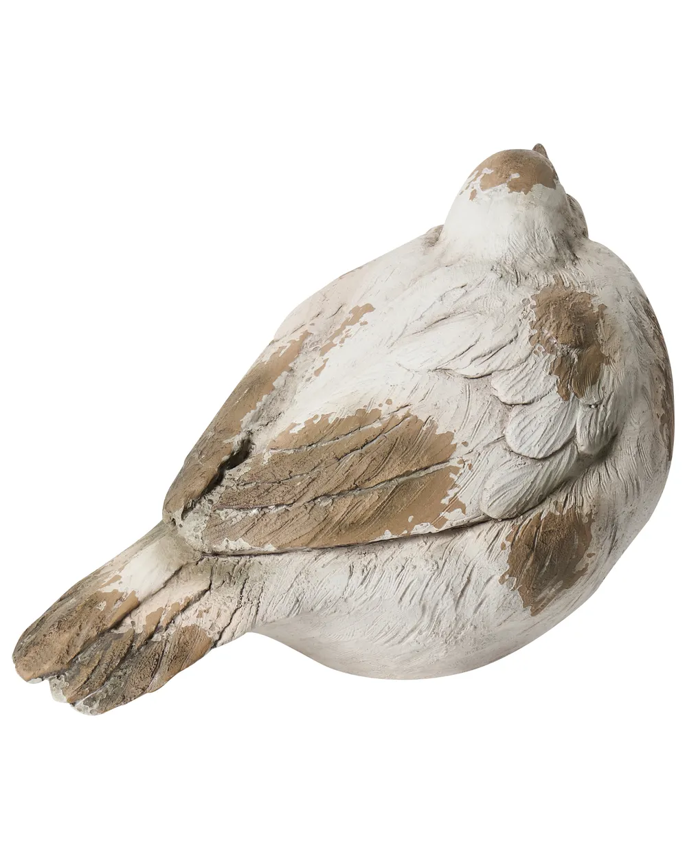 Set di 3 figure decorative da giardino ANGHIARI Uccello Beige_1054877