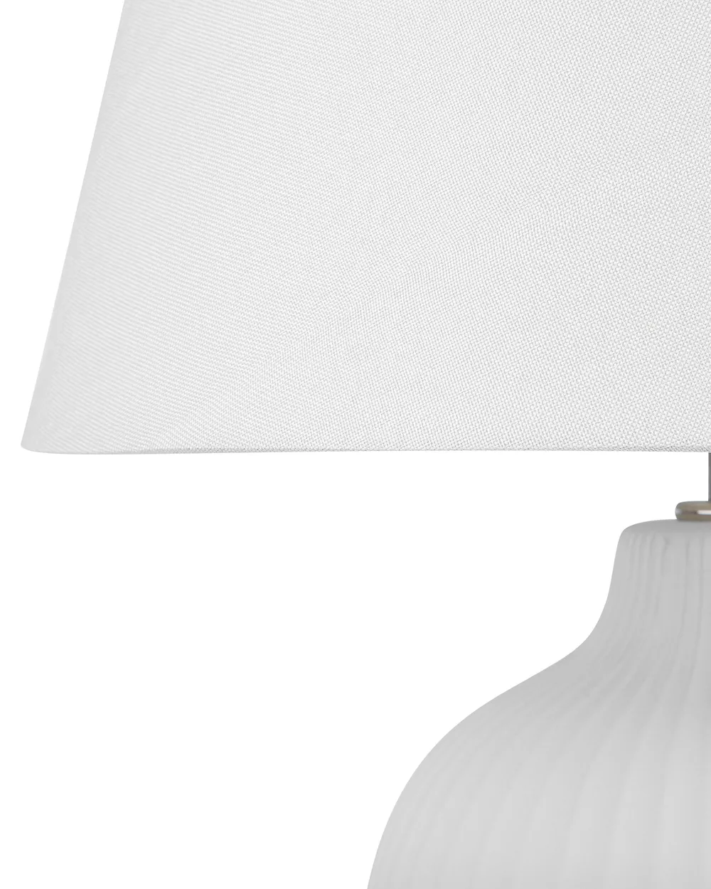 Table Lamp FERGUS Ceramic White_690674