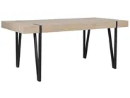 Stół do jadalni ADENA Jasnobrązowy 180 cm 90 cm_750740
