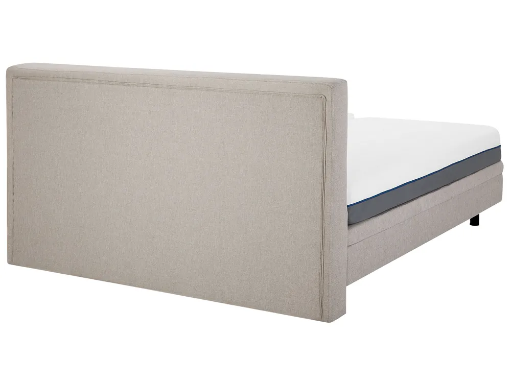Letto regolabile Tessuto DUKE 180 x 200 cm Beige_798042