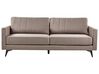 3-personers stofsofa lysebrun MALA_934106