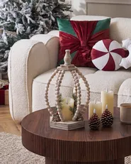 Christmas Decoration LED PAJARVI 40 cm Light Brown_1146407