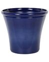 Bloempot set van 2 donkerblauw ⌀ 46 cm KOKKINO_841549