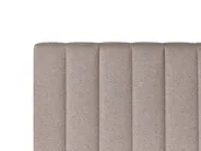 Boxspringbett mit Stauraum OFFICER Stoff Taupe 160 x 200 cm_1016313