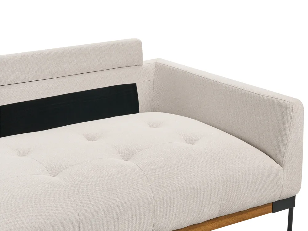 Sofa 3 Seater SKAVEN Fabric Off-White_954651