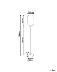 Floor Lamp PORTERO Metal Gold_1036529