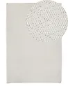 Rug ERZIN Off-White 140 x 200 cm Wool