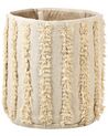 Set of 2 Cotton Baskets Beige KAKKI_846392