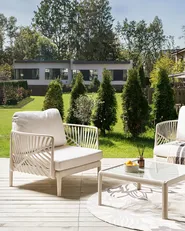 Garden Armchair SATURNIA Light Beige_1000719