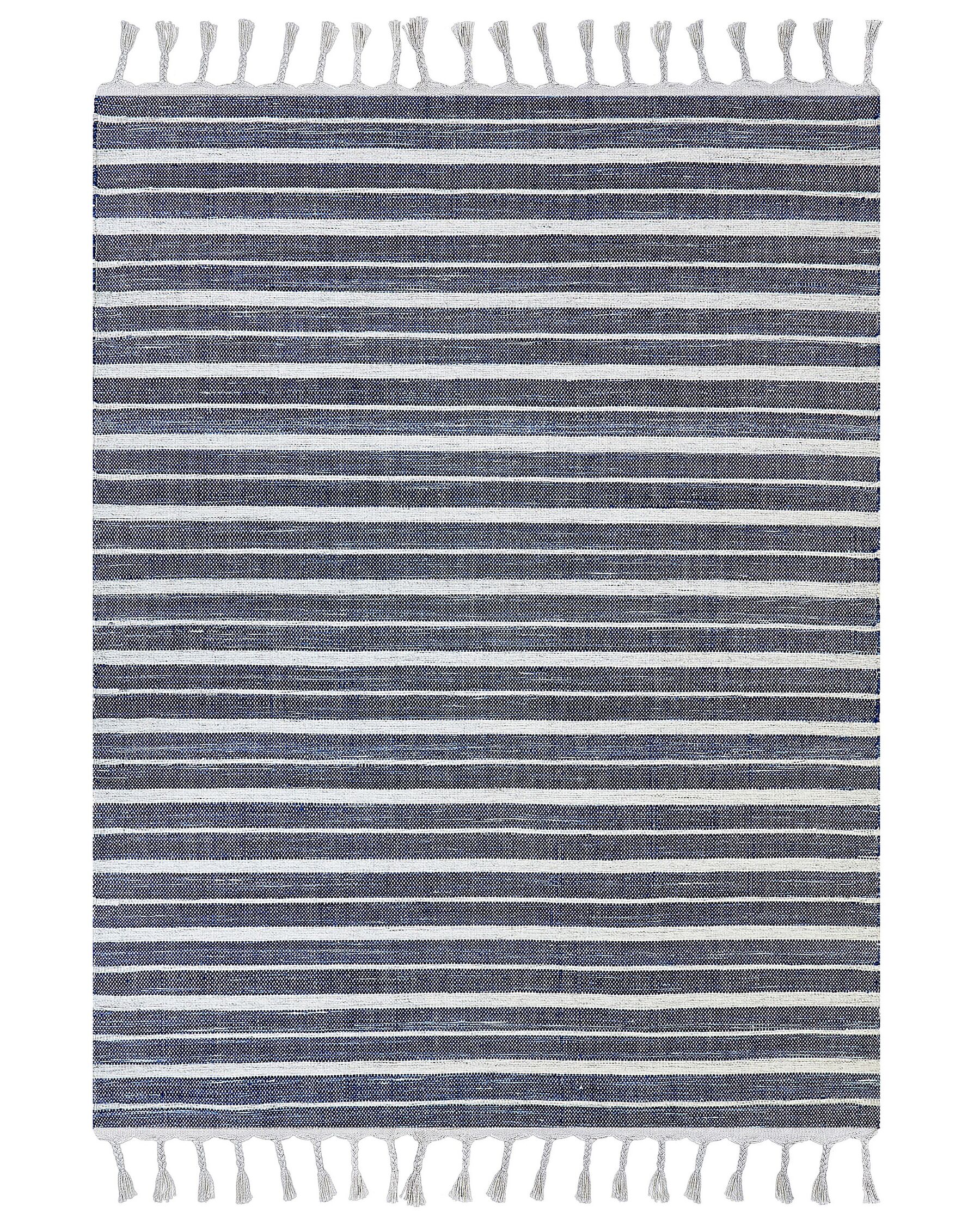 Fehér és kék szőnyeg 160 x 230 cm BADEMLI_846576