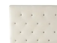 Ottoman Bed AMIENS Velvet Light Beige 160 x 200 cm (EU King Size)_791245