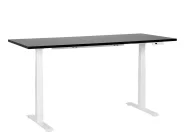 Biurko regulowane elektrycznie DESTINES 180 cm 80 cm Czarny/ biały_899401