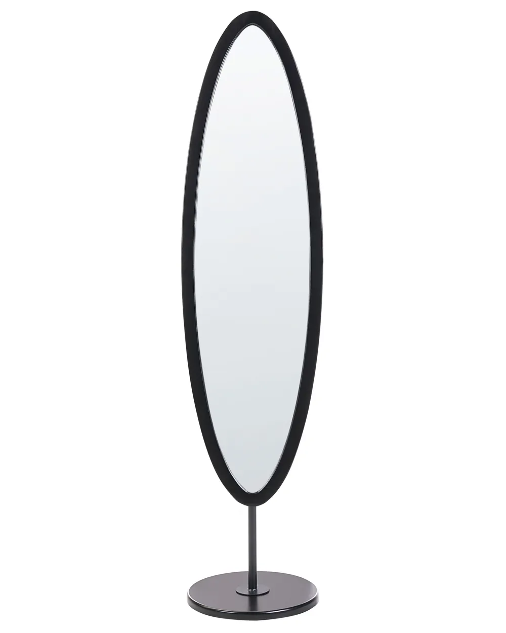 Lustro stojące LOUVIGNY 167 cm Czarny
