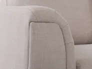 Corner Sofa 4 Seater OSLO Fabric Beige Left Hand_693549