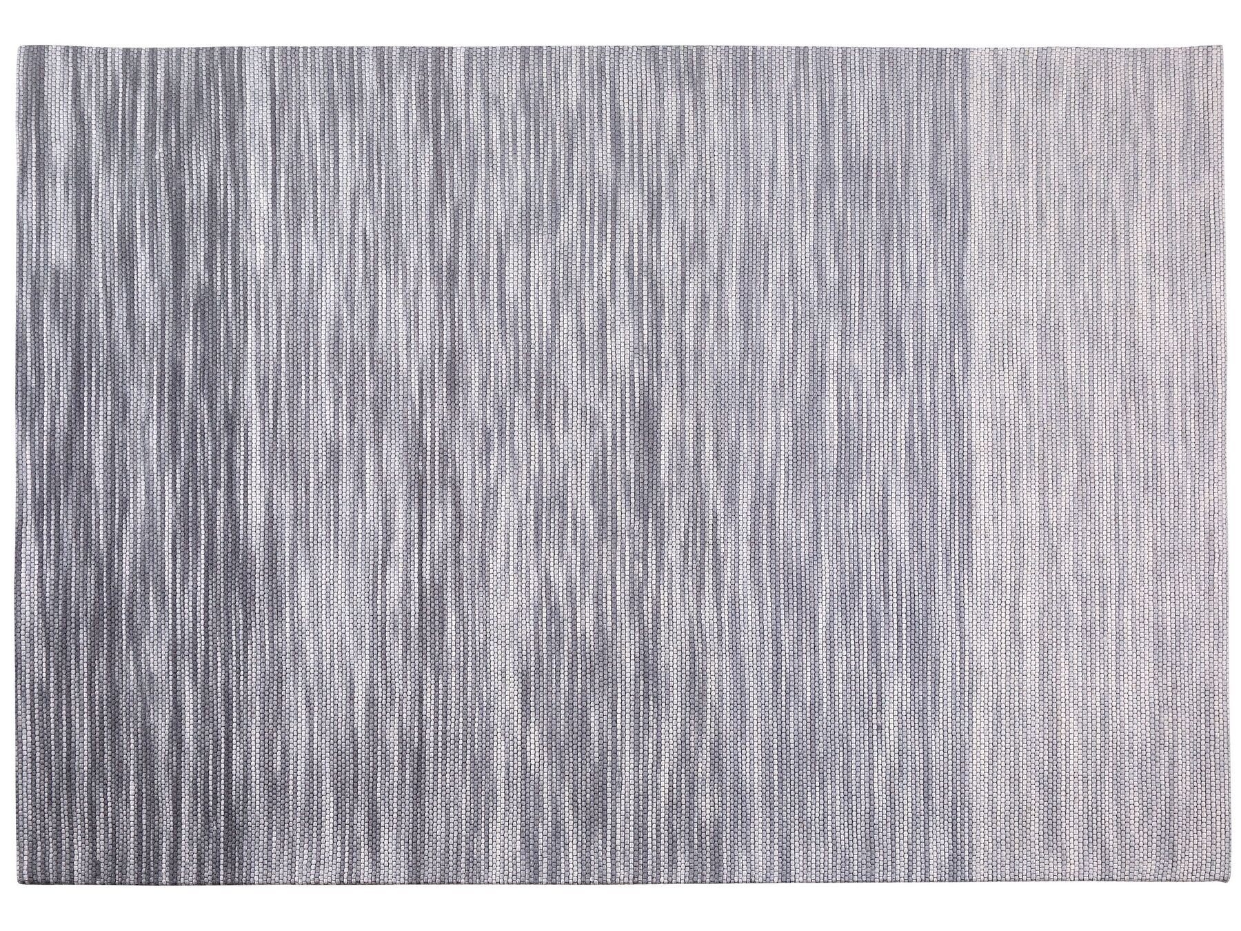 Vloerkleed wol grijs 160 x 230 cm KAPAKLI_802926