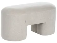 Upholstered Bench DECORAH Boucle Light Beige_1046819